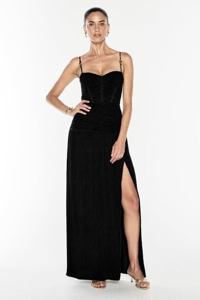 Manning Cartell Black Maxi Dress Size 10