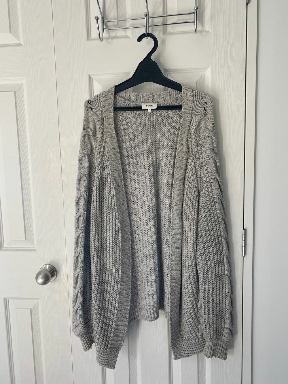 Grey Knit Sweater