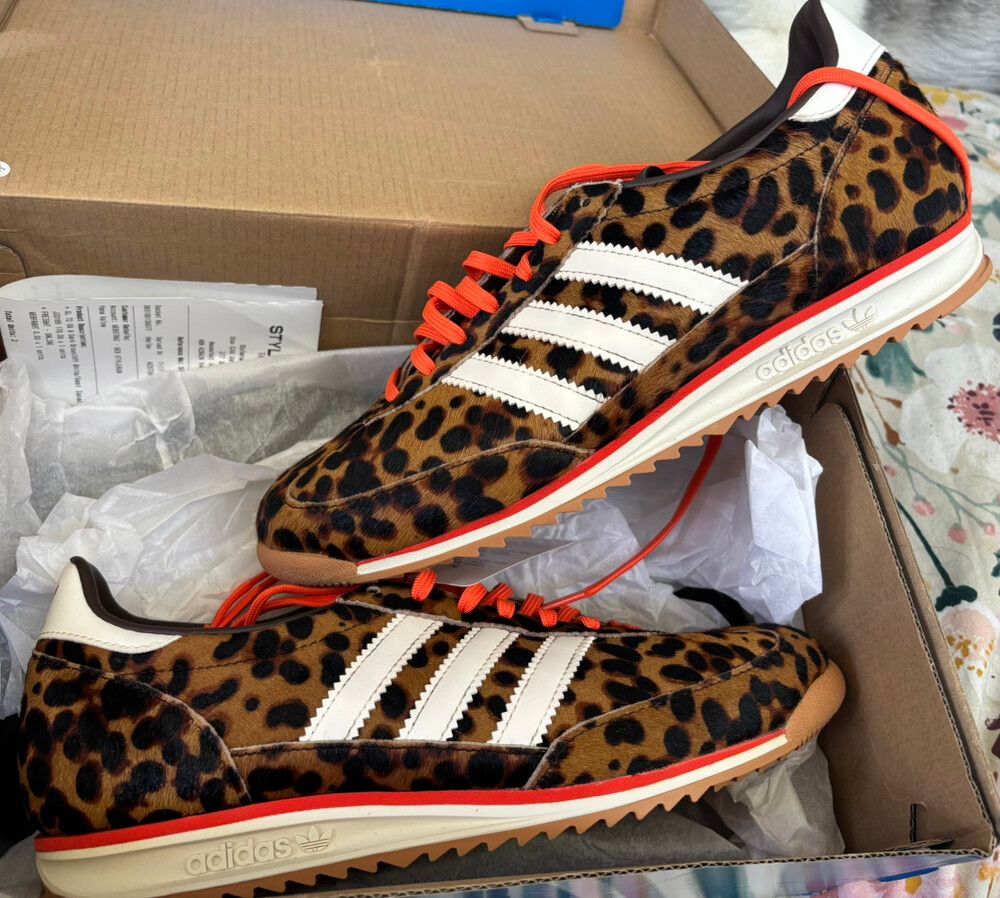 Adidas SL 72 OG アニマル レオパード スニーカー 2025年 1/30発売】adidas Originals SL 72 “Leopard/Core Black