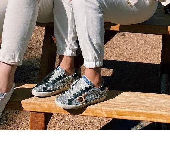 Sparkle Golden Goose Deluxe Brand Sneakers Golden Goose Deluxe Brand All The Glitter On Designer Wardrobe