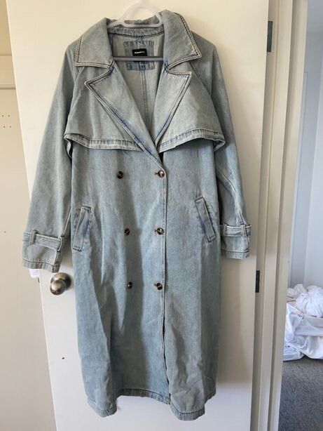All About Eve Denim Trench Coat