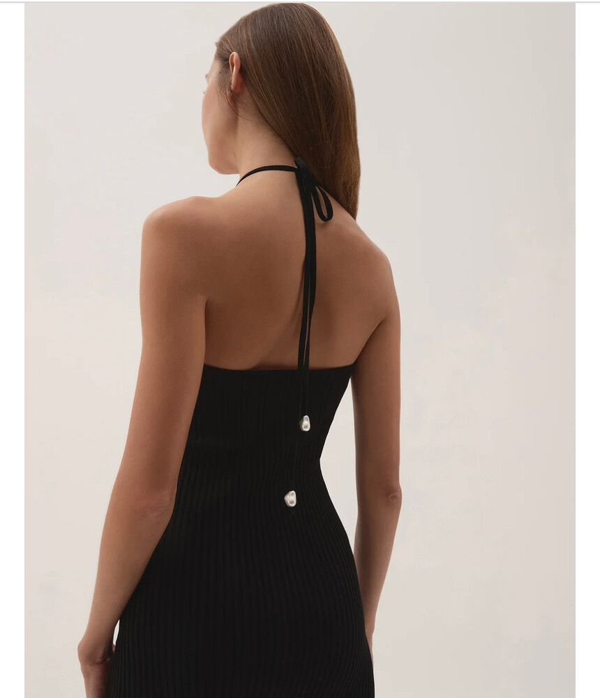 Aje - Aje Black Dress on Designer Wardrobe