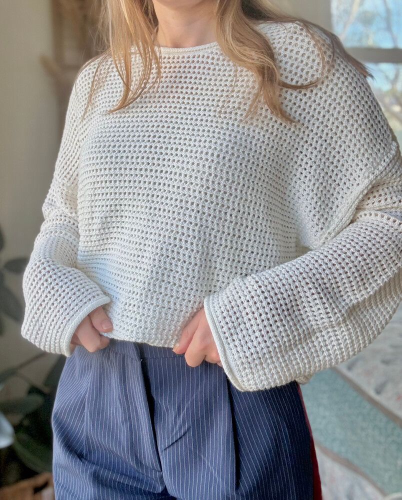 RE:UNION Label NZ design Knit crochet jumper
