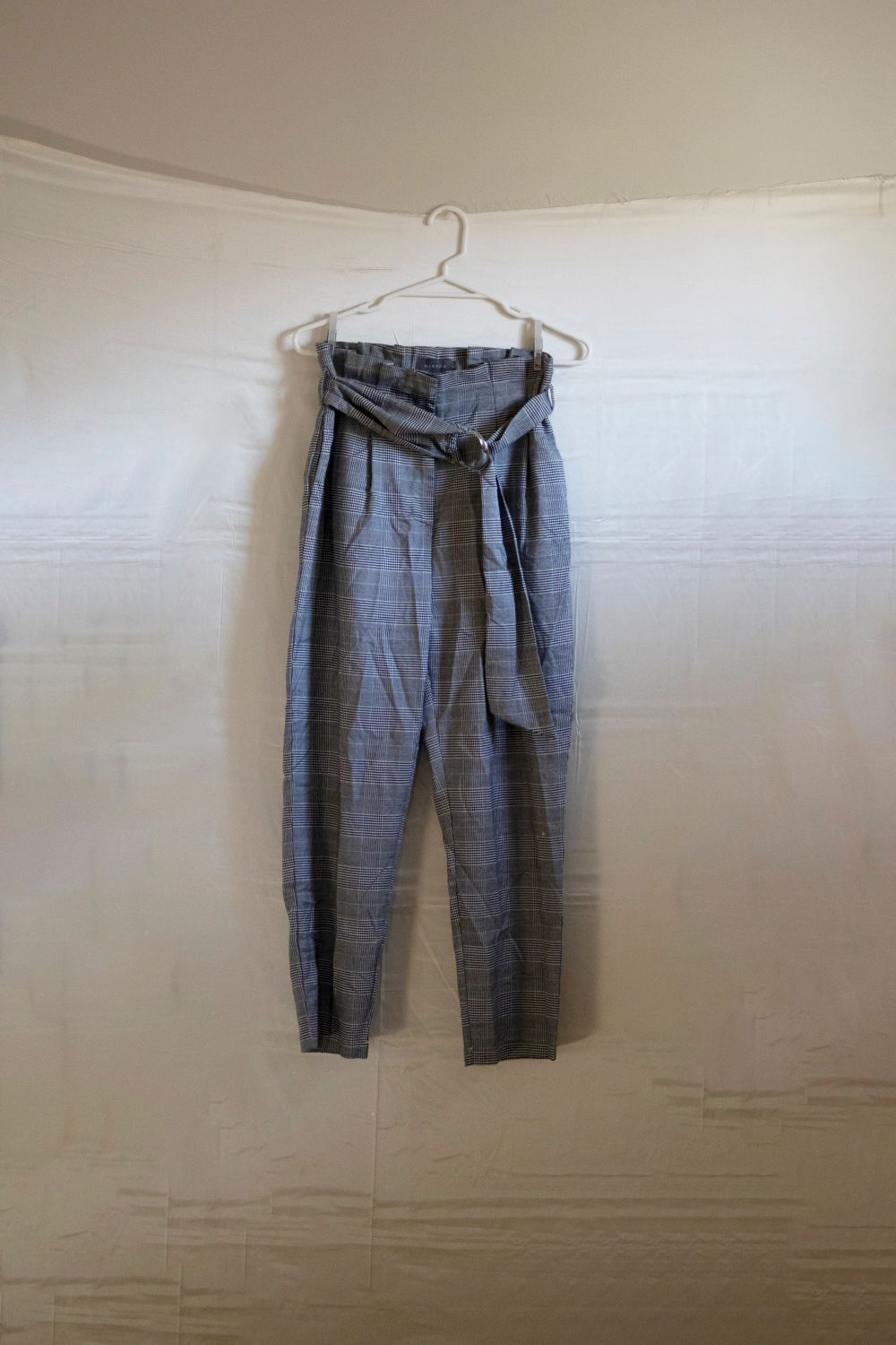 Plaid Grey Pant