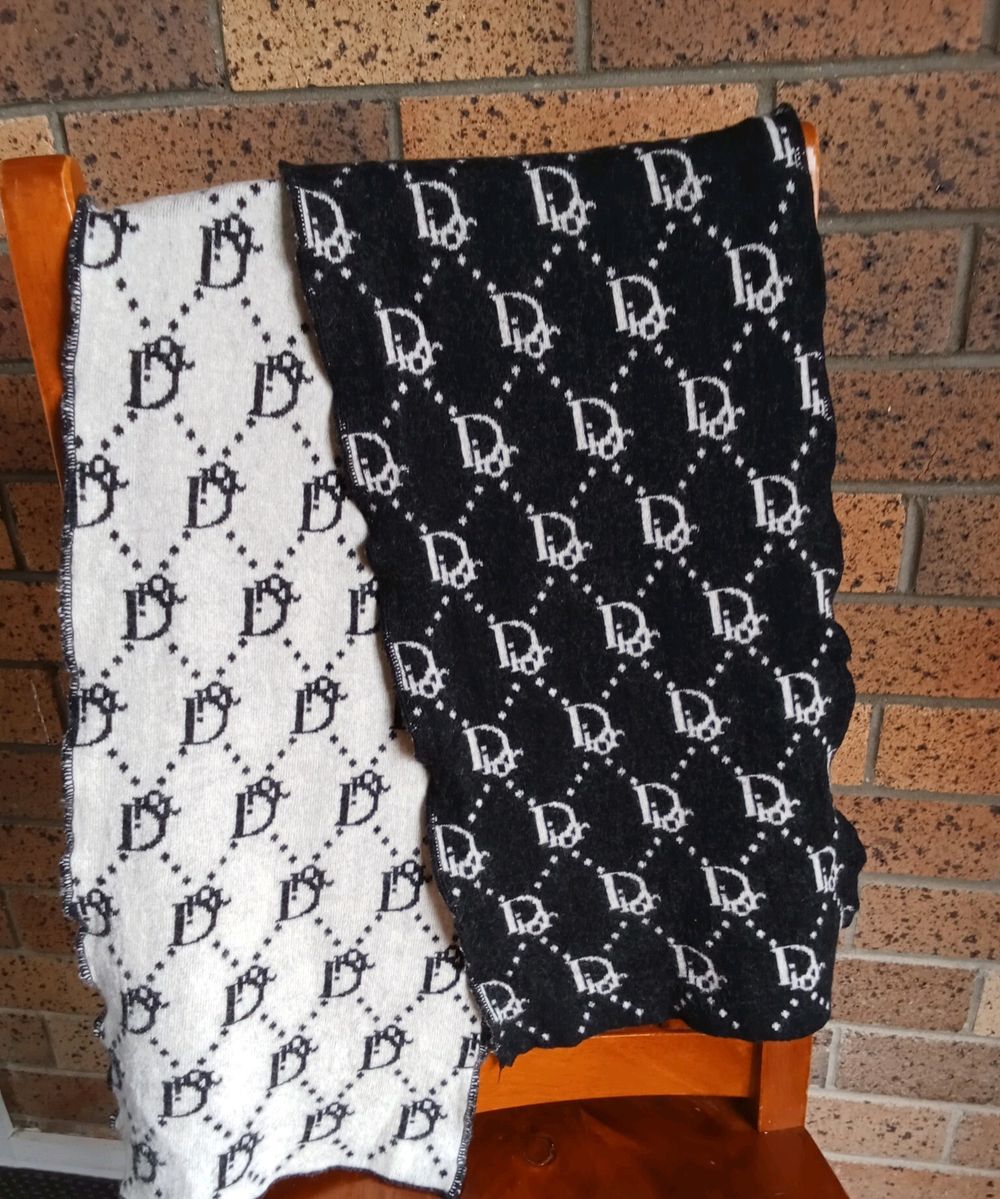 Vintage Dior Wool Scarf
