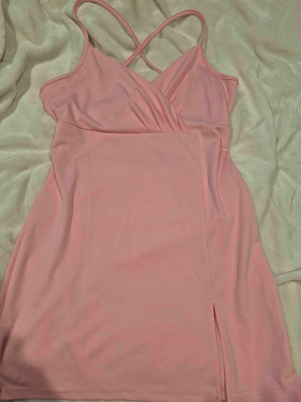 ChicMe L pink empire dress