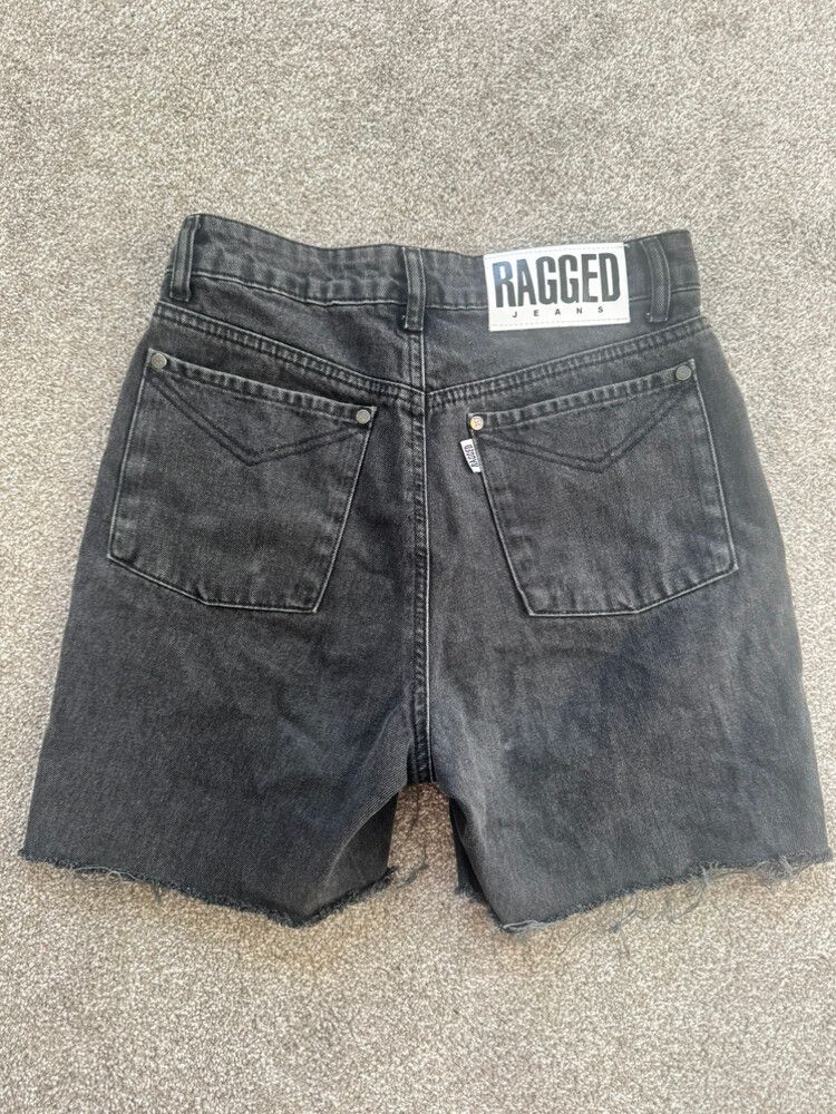 Ragged Jean Shorts