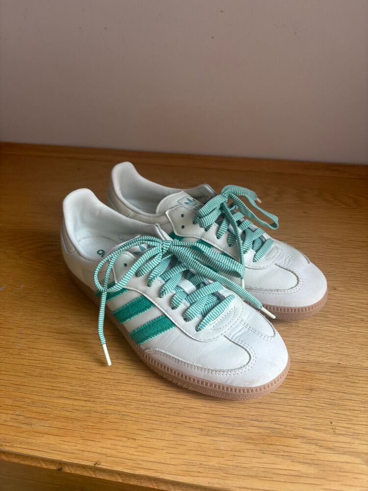 adidas gazelle silver green womens Adidas Samba OG W