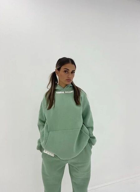 Sage Puff Hoodie