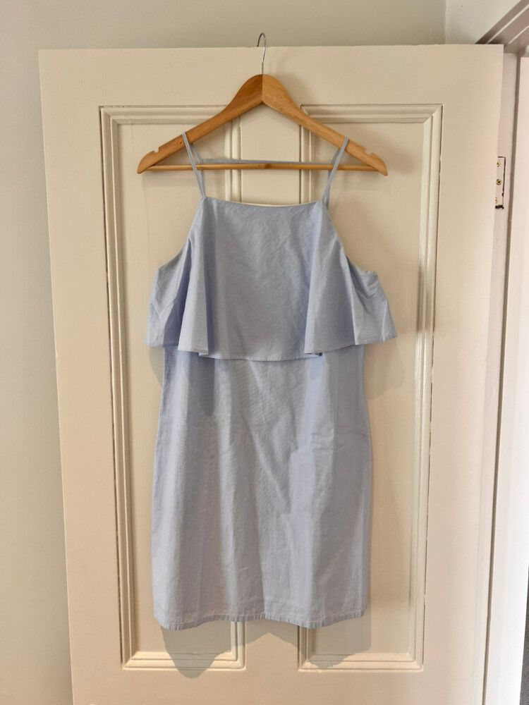white christmas dresses Dress - Denim - For children main image 0