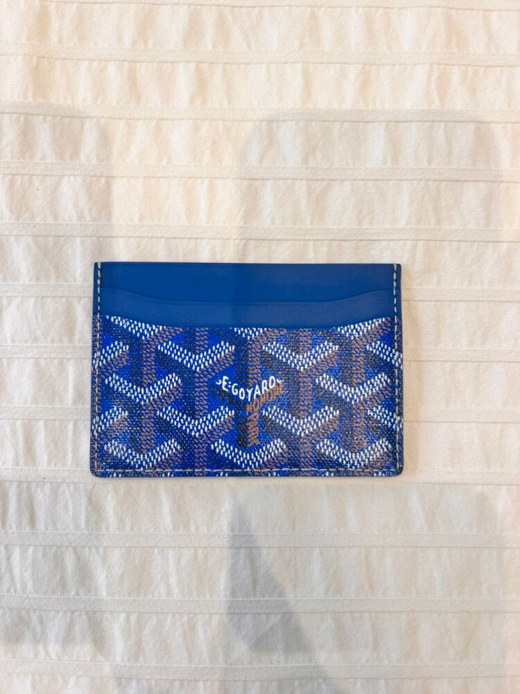 Goyard Blue Saint Sulpice card