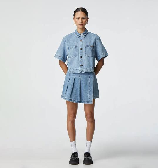I Love Ugly Pleated Skort