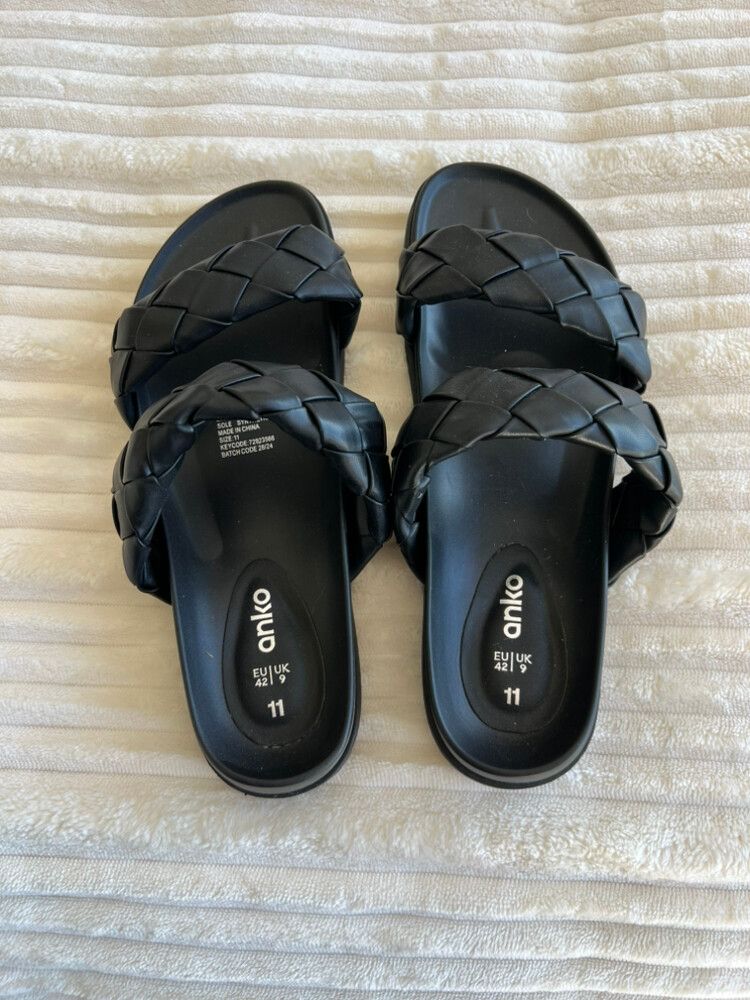 Anko Black Sandals