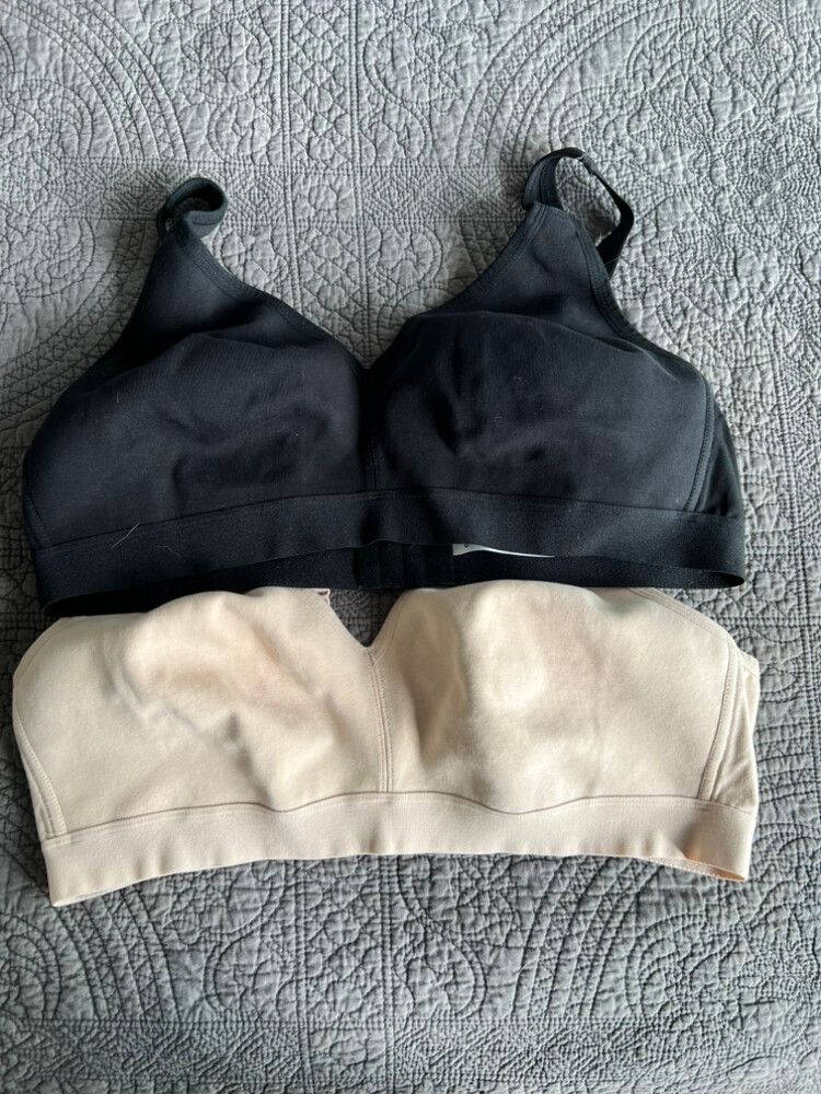Anko Black and Beige Bras Size 18D
