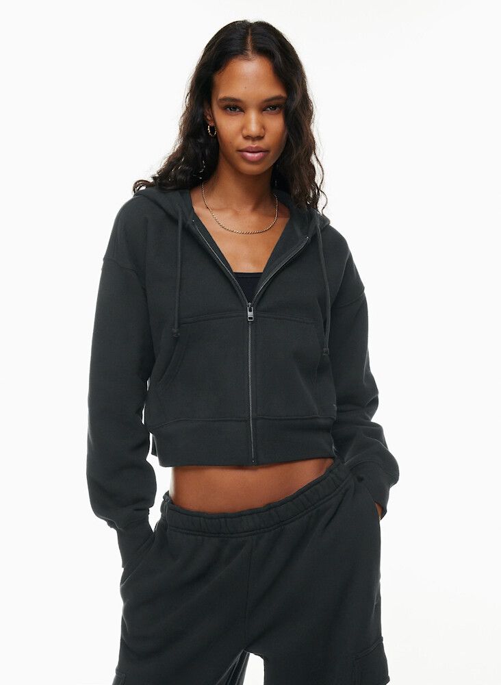 Aritzia Black Hoodie and Sweatpants set