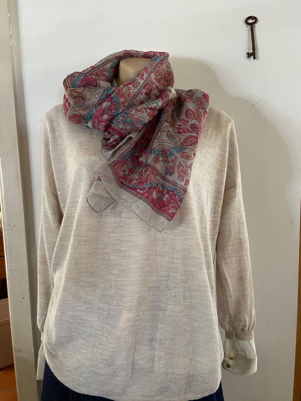 Country Road linen stretch jumper size 12