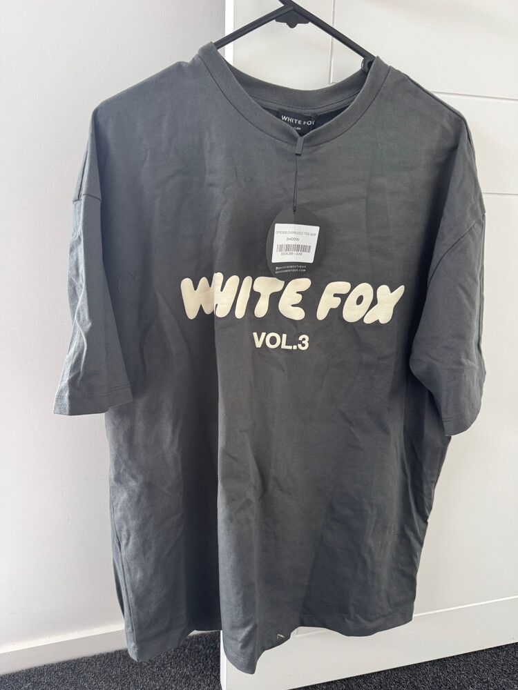 White Fox Oversized T-Shirt