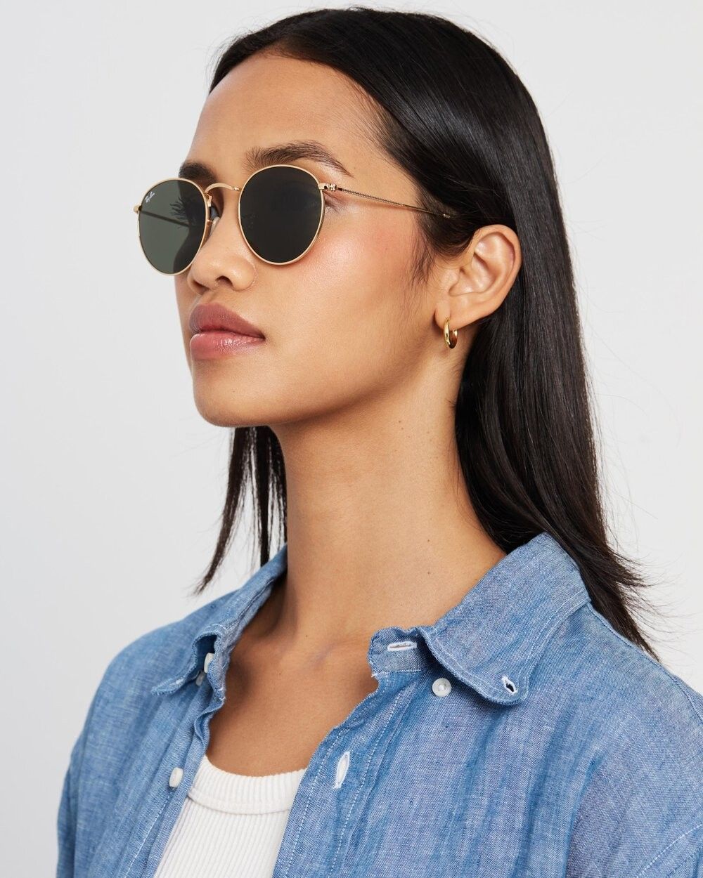 Ray-Ban Gold Sunglasses
