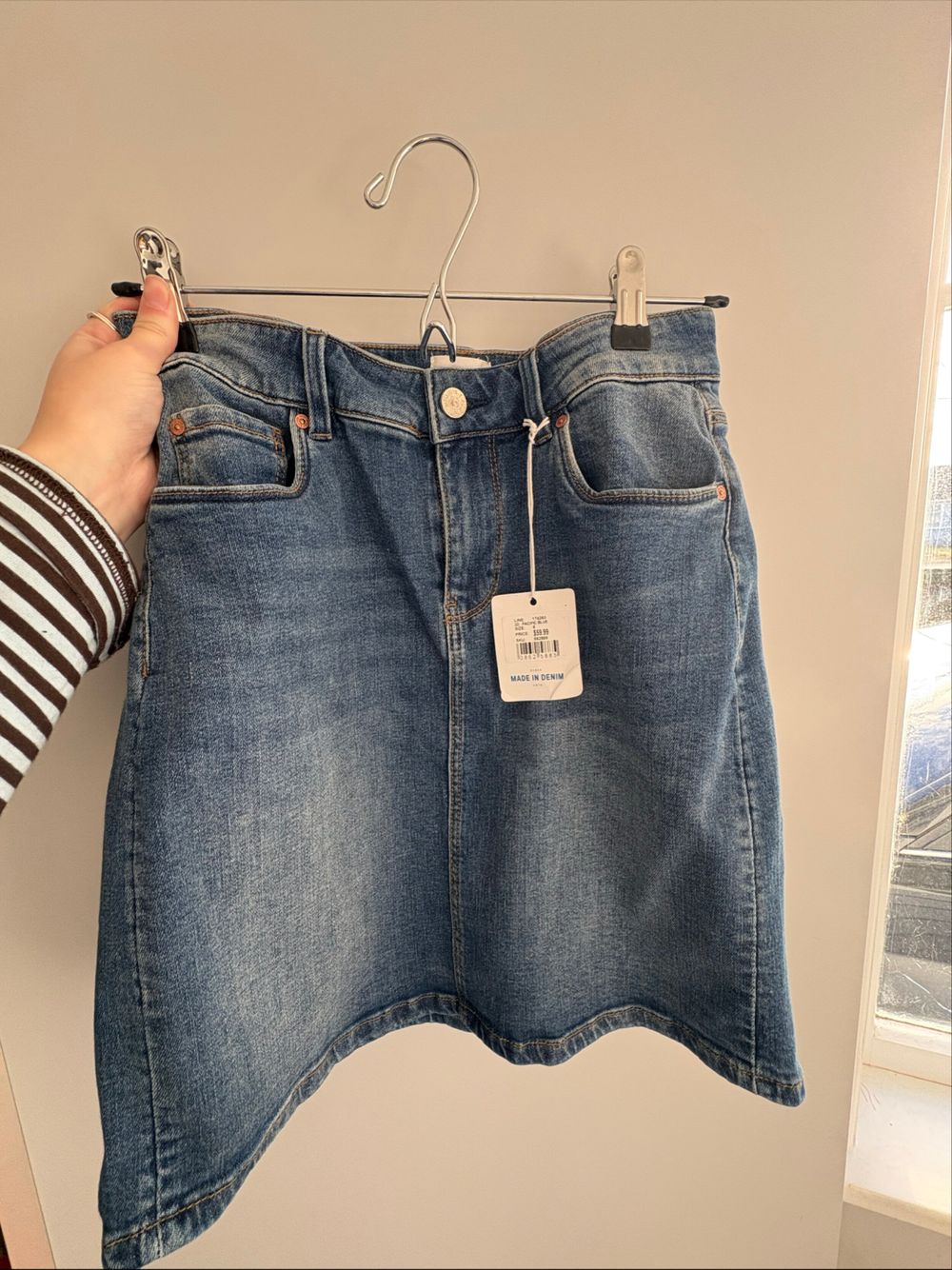 Blue Denim Skirt