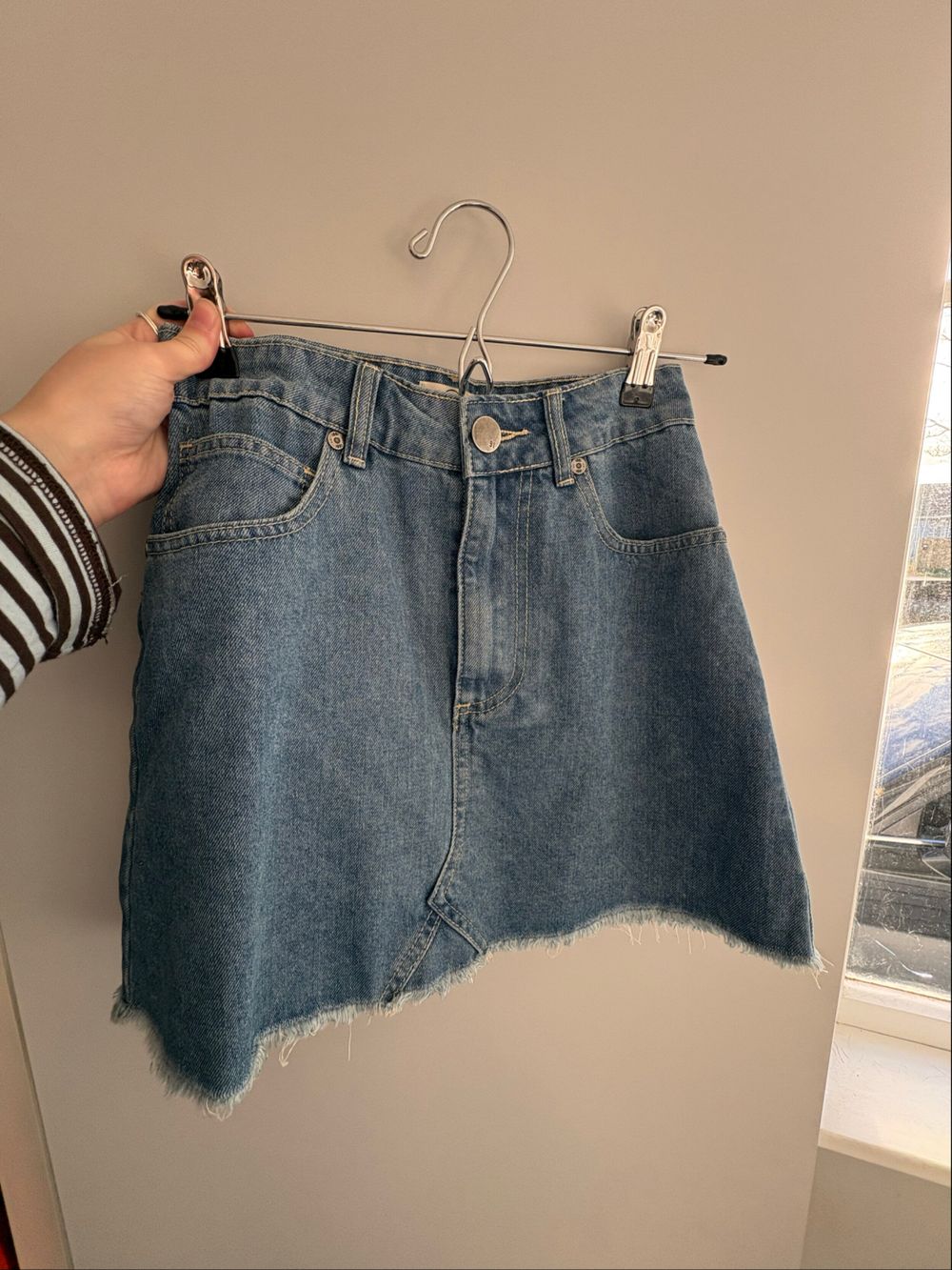 Cotton On Blue Denim Mini Skirt