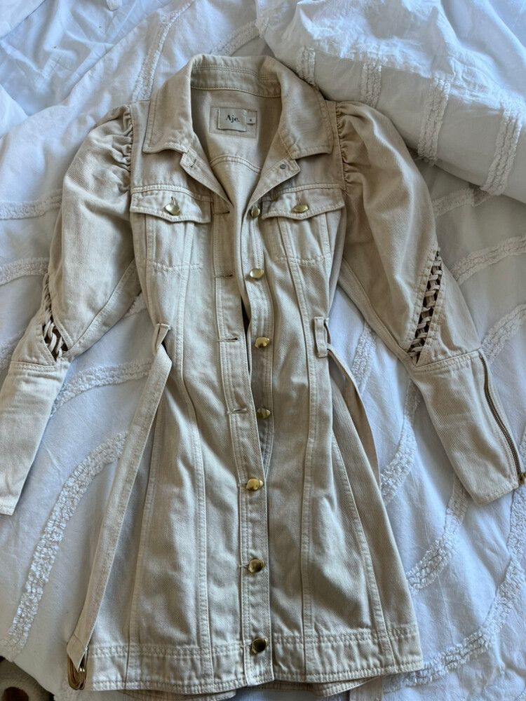 Aje Beige Dress