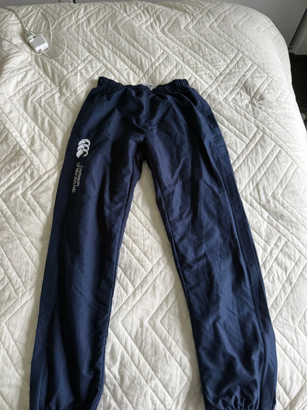 Navy Canterbury tracksuit pants
