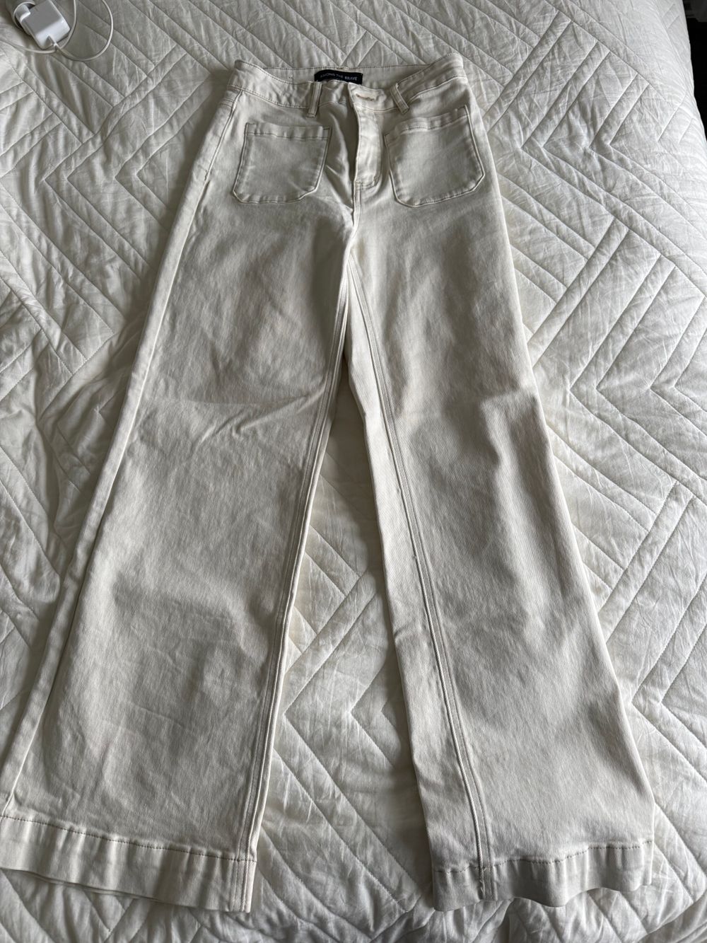 Among The Brave White Jeans