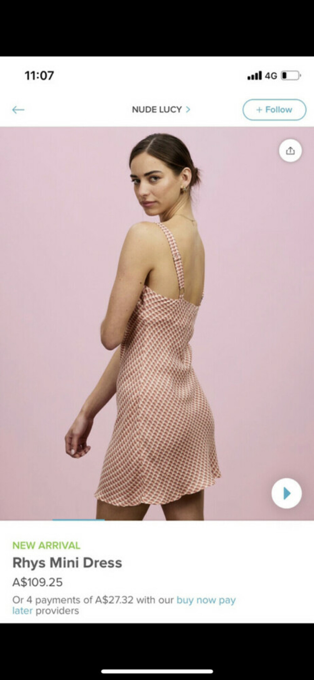 Nude Lucy - Mini Dress on Designer Wardrobe