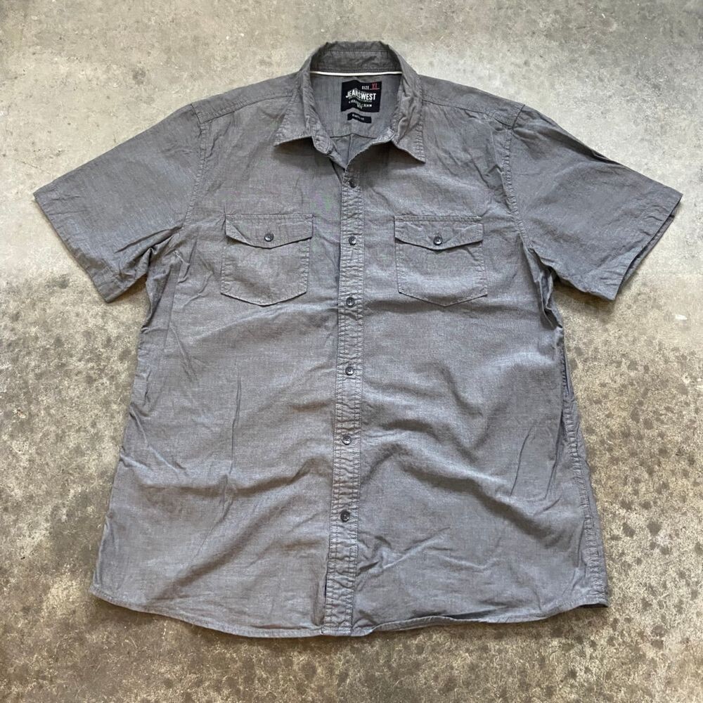 Y2K Military Style Shirt