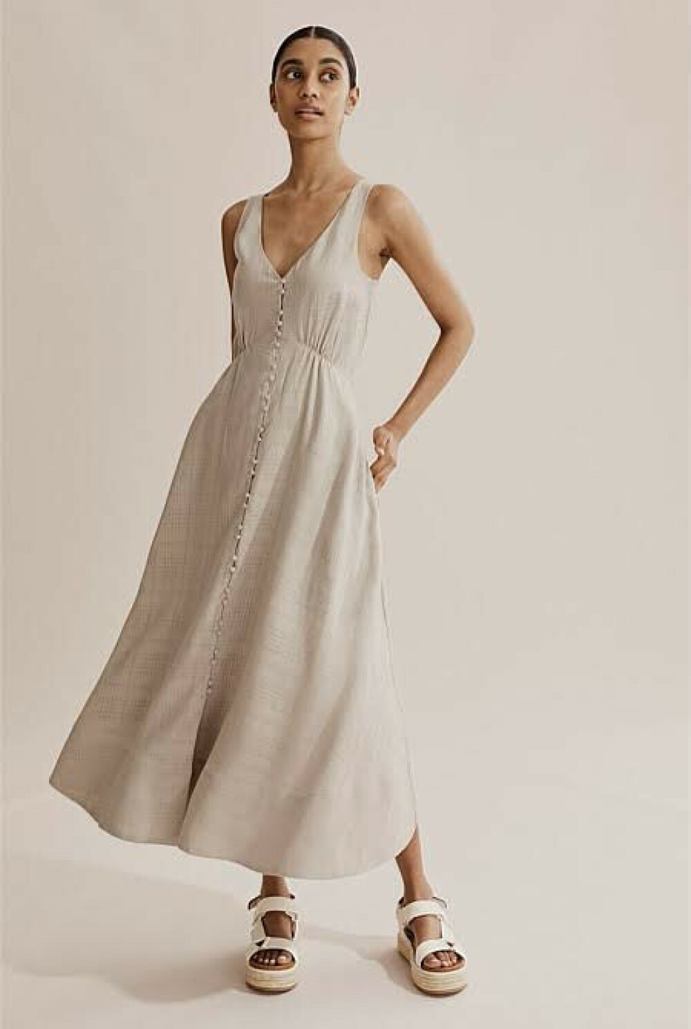 Country Road - Country Road Linen Dress on Designer Wardrobe