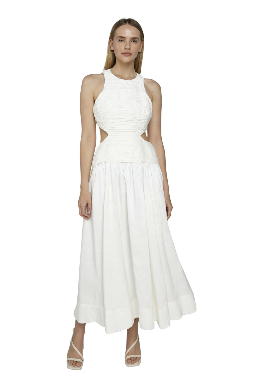 Aje - Introspect Cut Out Midi Dress | All The Dresses