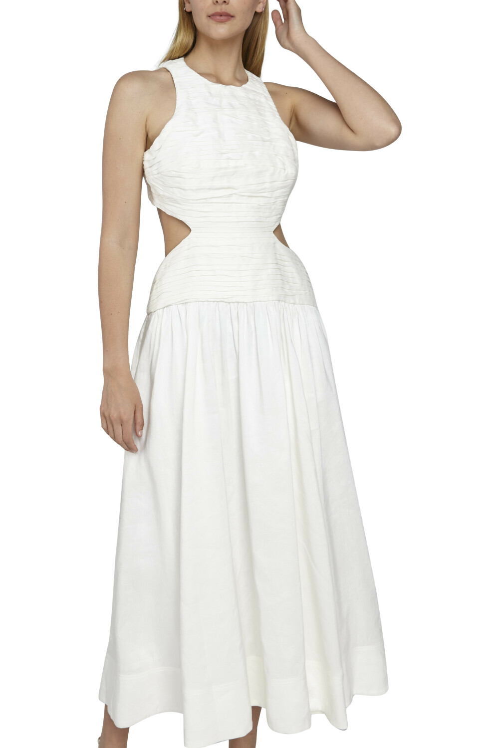 Aje - Introspect Cut Out Midi Dress | All The Dresses