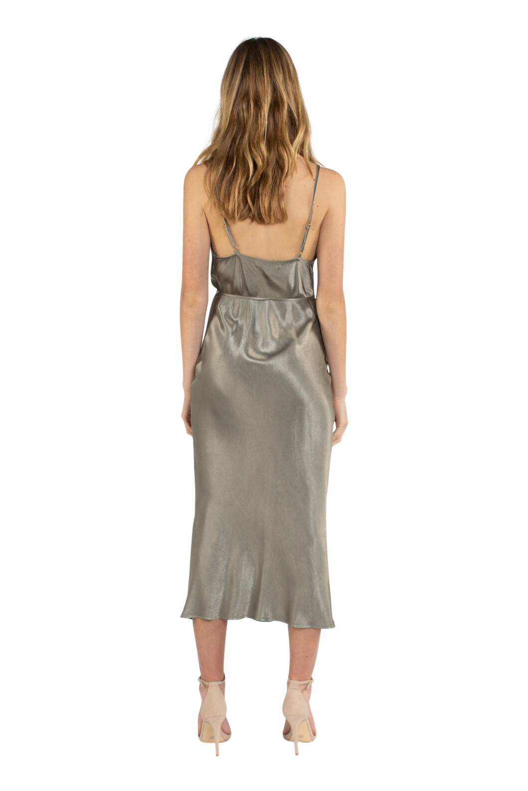 SHONA JOY - La Lune Bias Cowl Maxi Dress