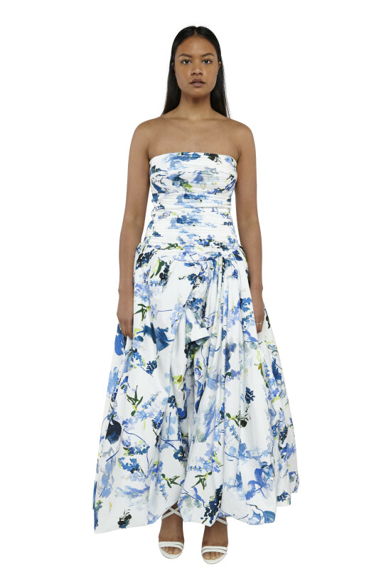 Aje Statuesque Tiered Gown All The Dresses