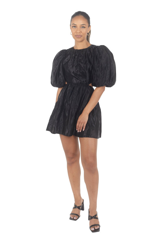 Agnes Puff Sleeve Mini Dress